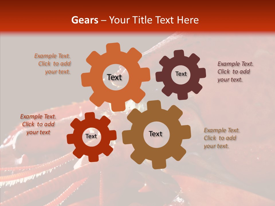 Food Freshness Red PowerPoint Template