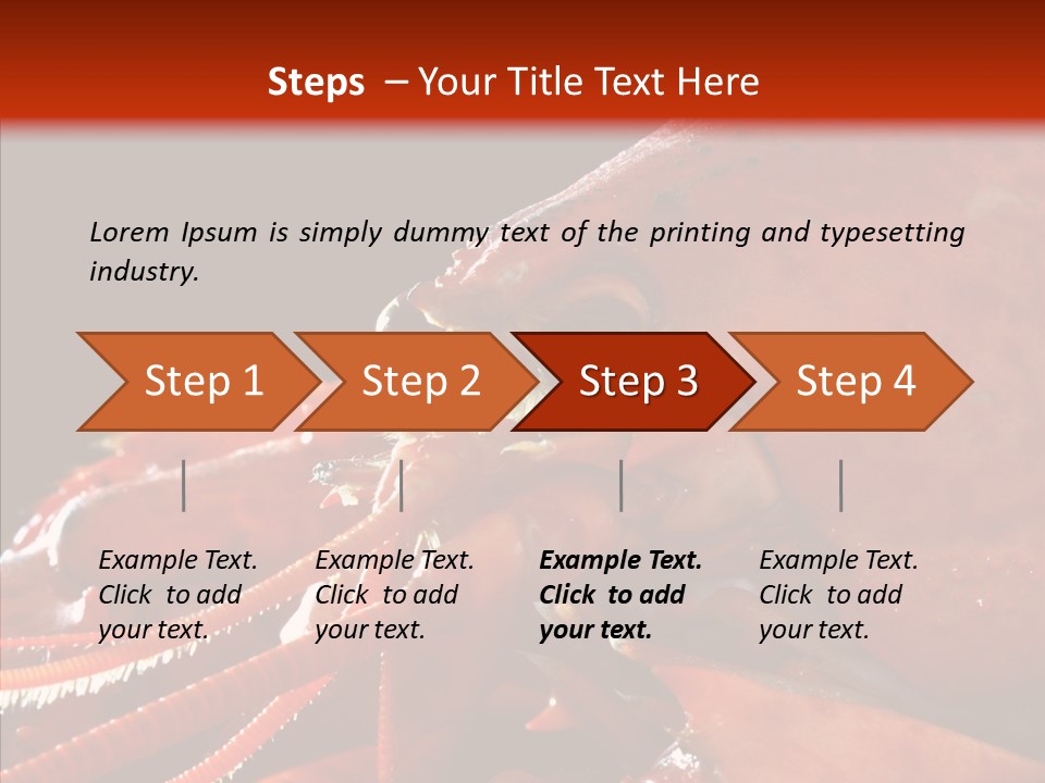 Food Freshness Red PowerPoint Template