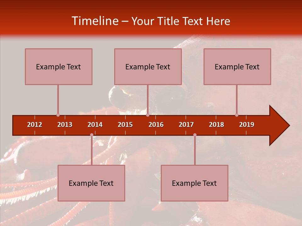Food Freshness Red PowerPoint Template