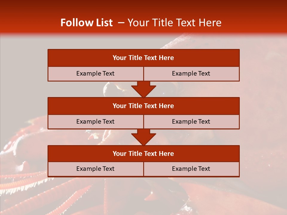 Food Freshness Red PowerPoint Template