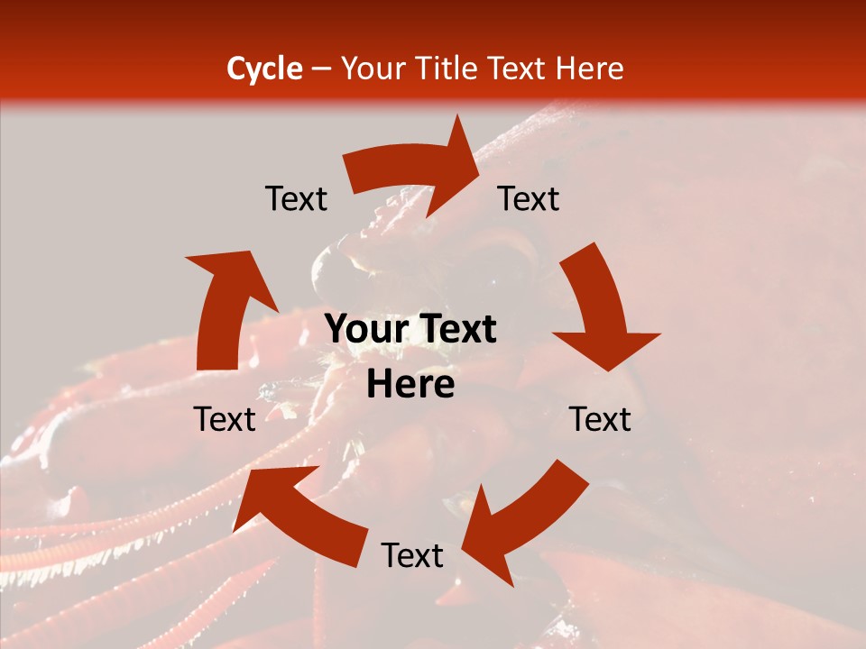 Food Freshness Red PowerPoint Template