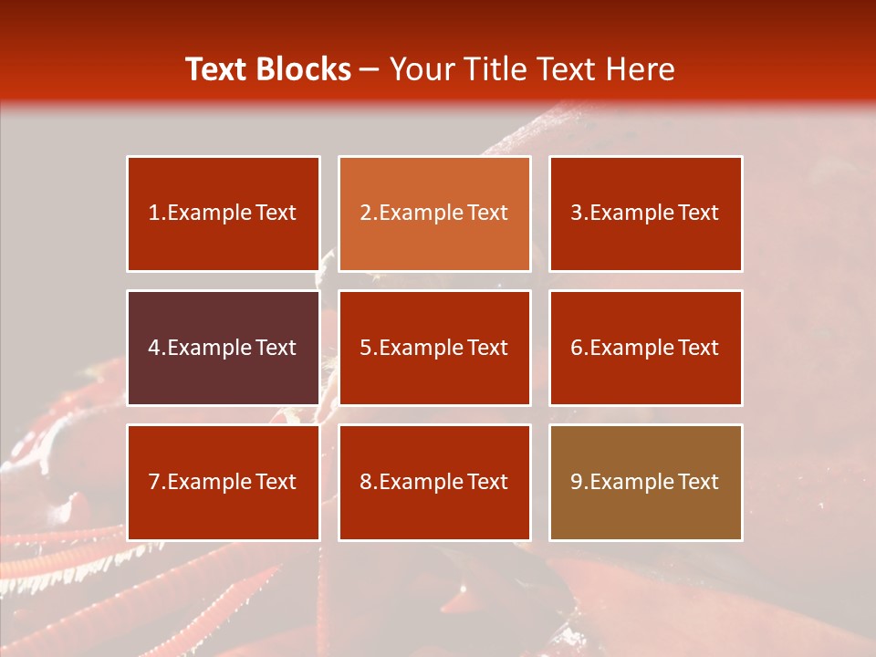 Food Freshness Red PowerPoint Template