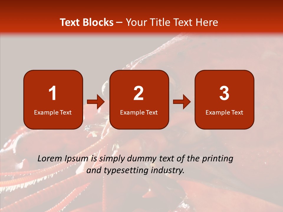 Food Freshness Red PowerPoint Template