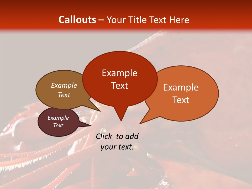 Food Freshness Red PowerPoint Template