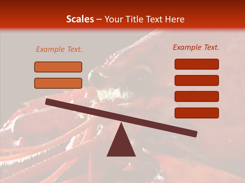 Food Freshness Red PowerPoint Template