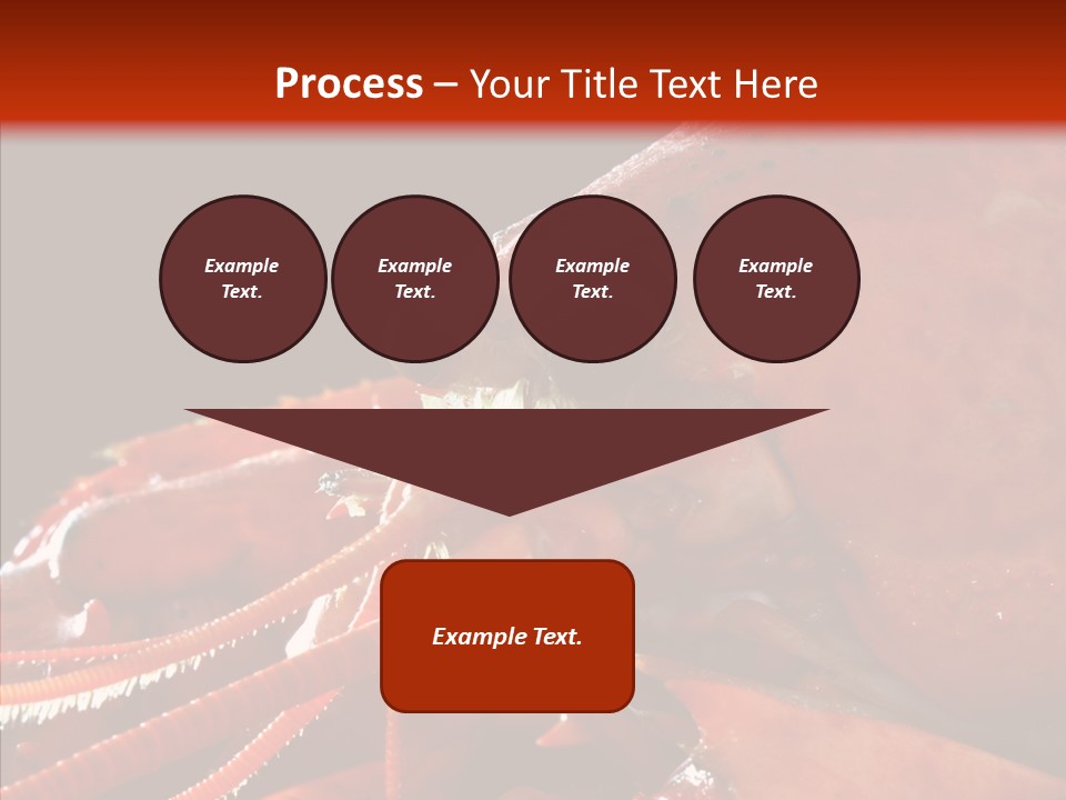 Food Freshness Red PowerPoint Template