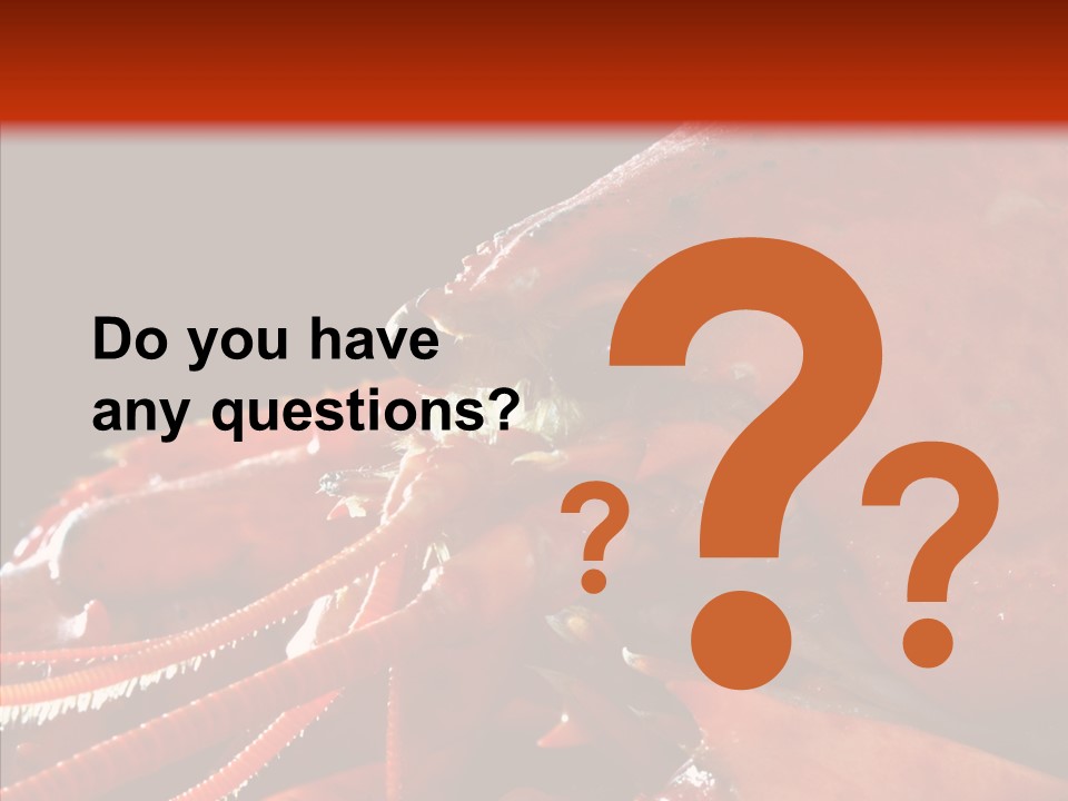 Food Freshness Red PowerPoint Template