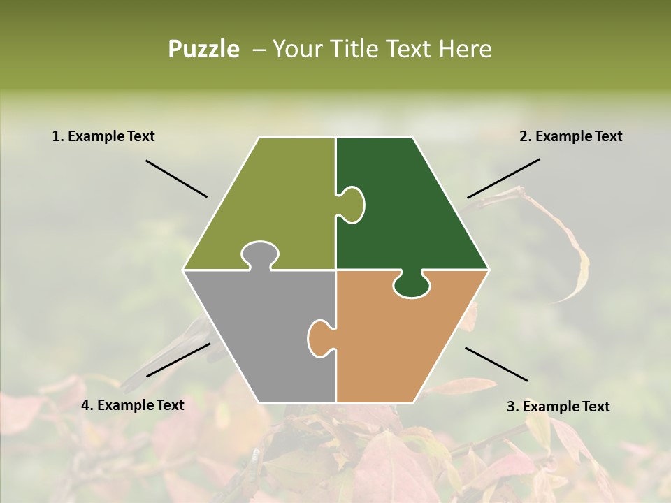 Nature Garden Botanic PowerPoint Template