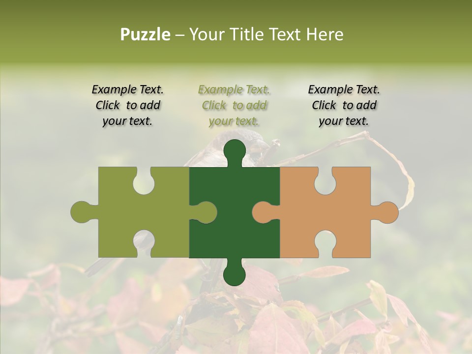 Nature Garden Botanic PowerPoint Template