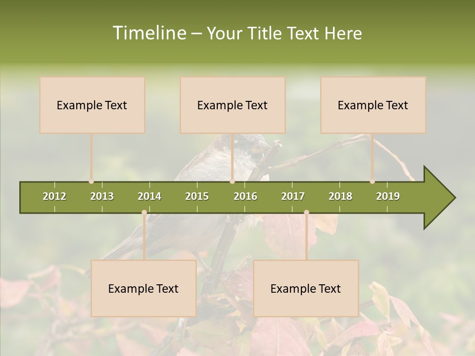 Nature Garden Botanic PowerPoint Template