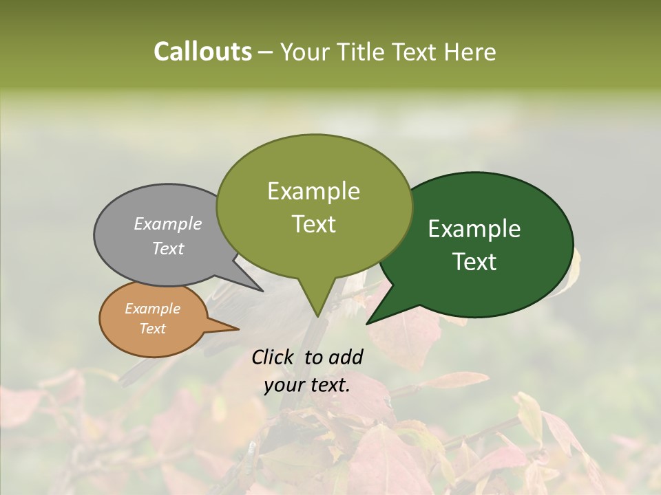 Nature Garden Botanic PowerPoint Template