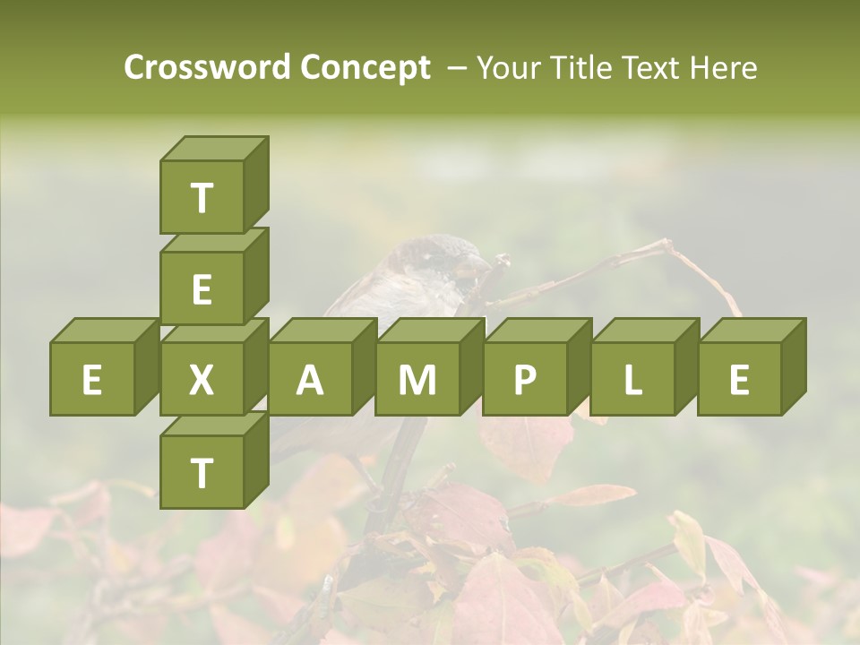 Nature Garden Botanic PowerPoint Template