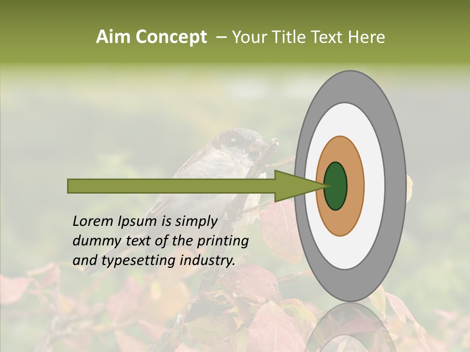 Nature Garden Botanic PowerPoint Template