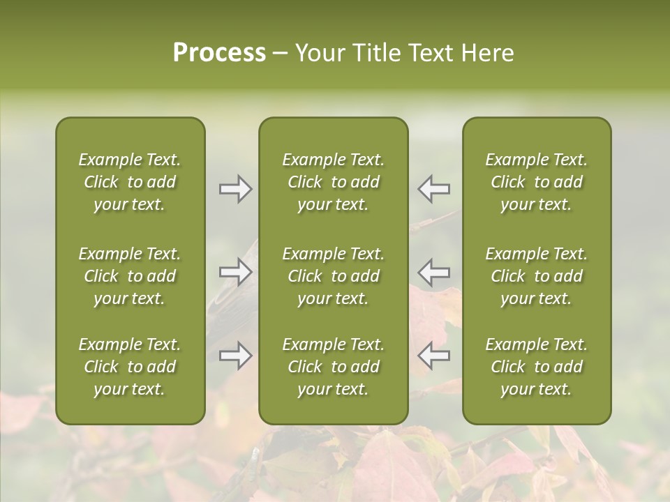 Nature Garden Botanic PowerPoint Template