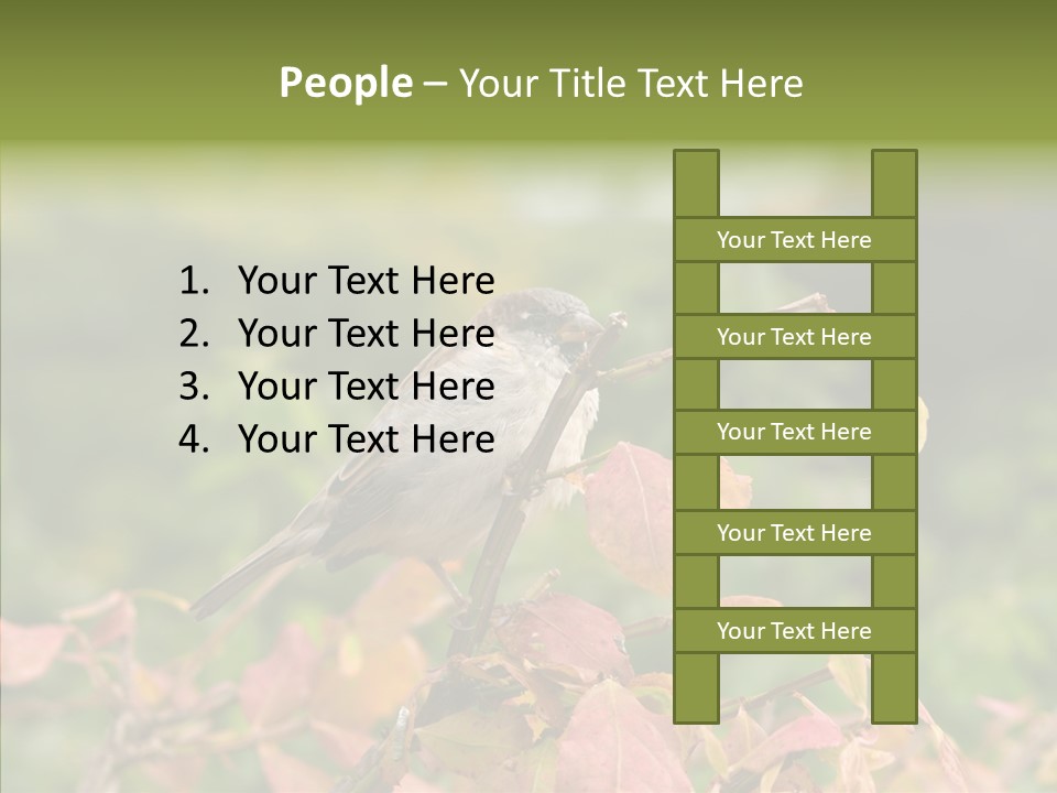 Nature Garden Botanic PowerPoint Template