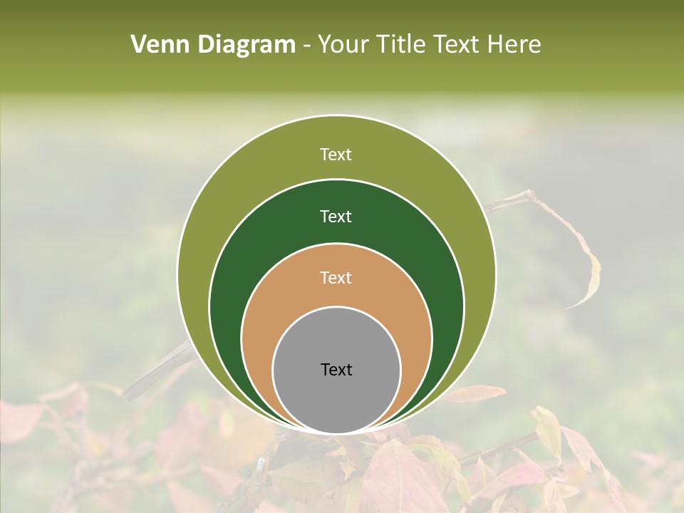 Nature Garden Botanic PowerPoint Template