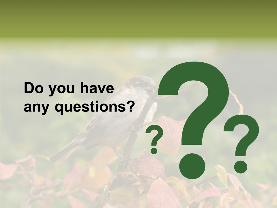 Nature Garden Botanic PowerPoint Template