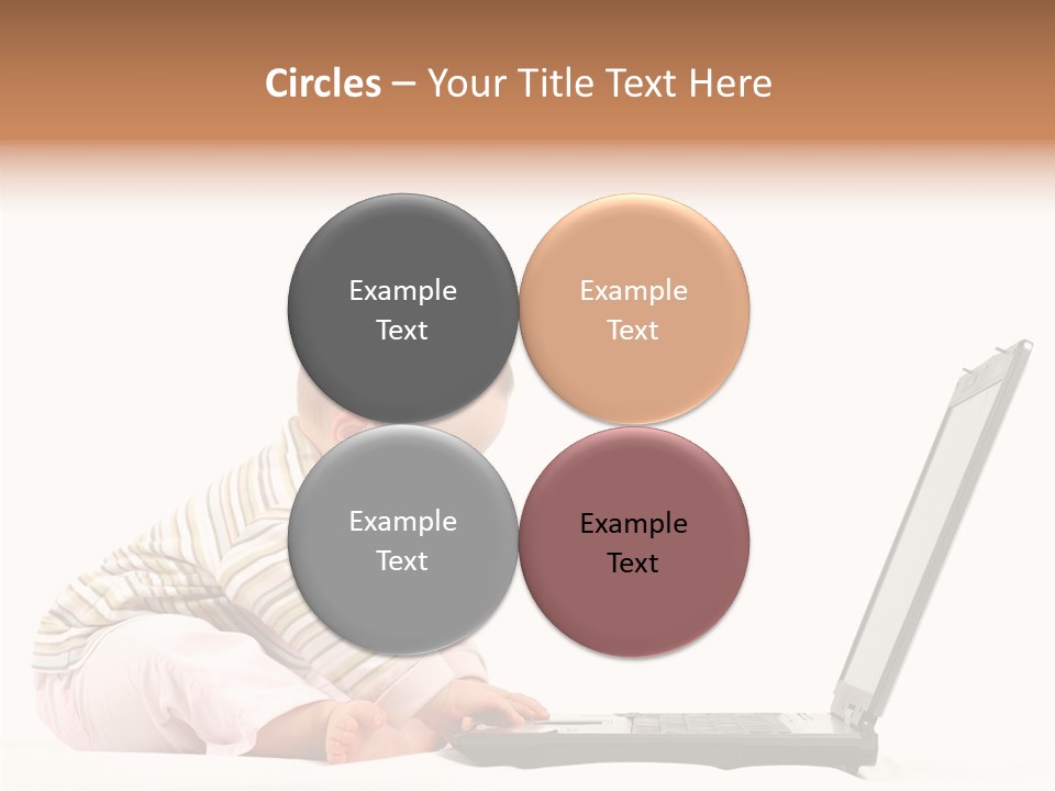 Concept Mobile Baby PowerPoint Template