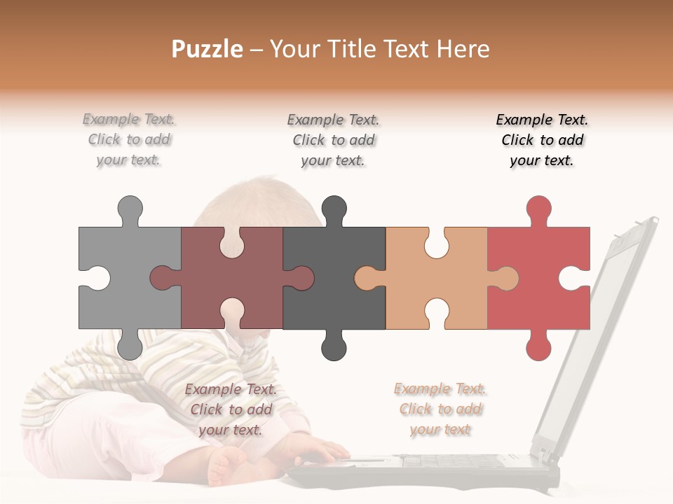 Concept Mobile Baby PowerPoint Template