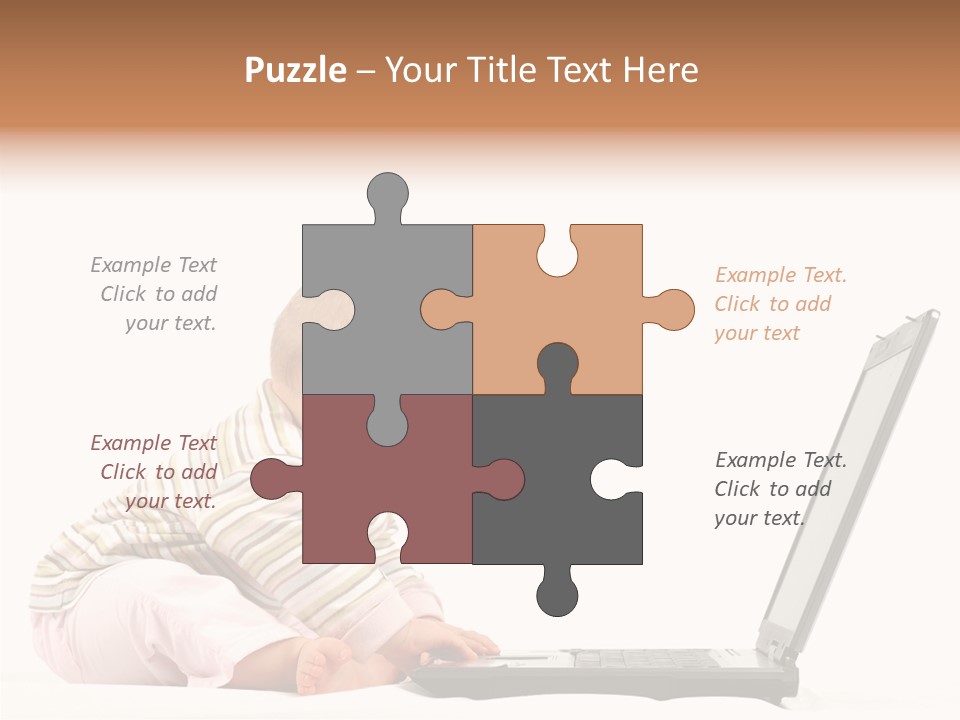 Concept Mobile Baby PowerPoint Template