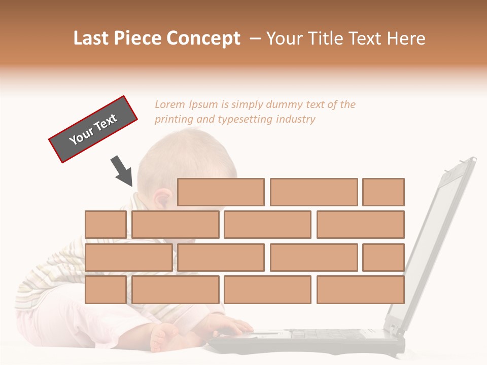 Concept Mobile Baby PowerPoint Template