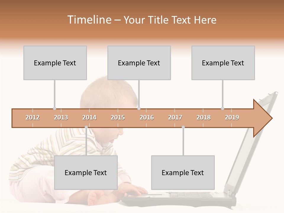 Concept Mobile Baby PowerPoint Template