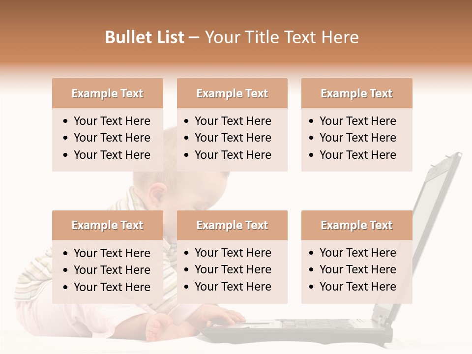 Concept Mobile Baby PowerPoint Template