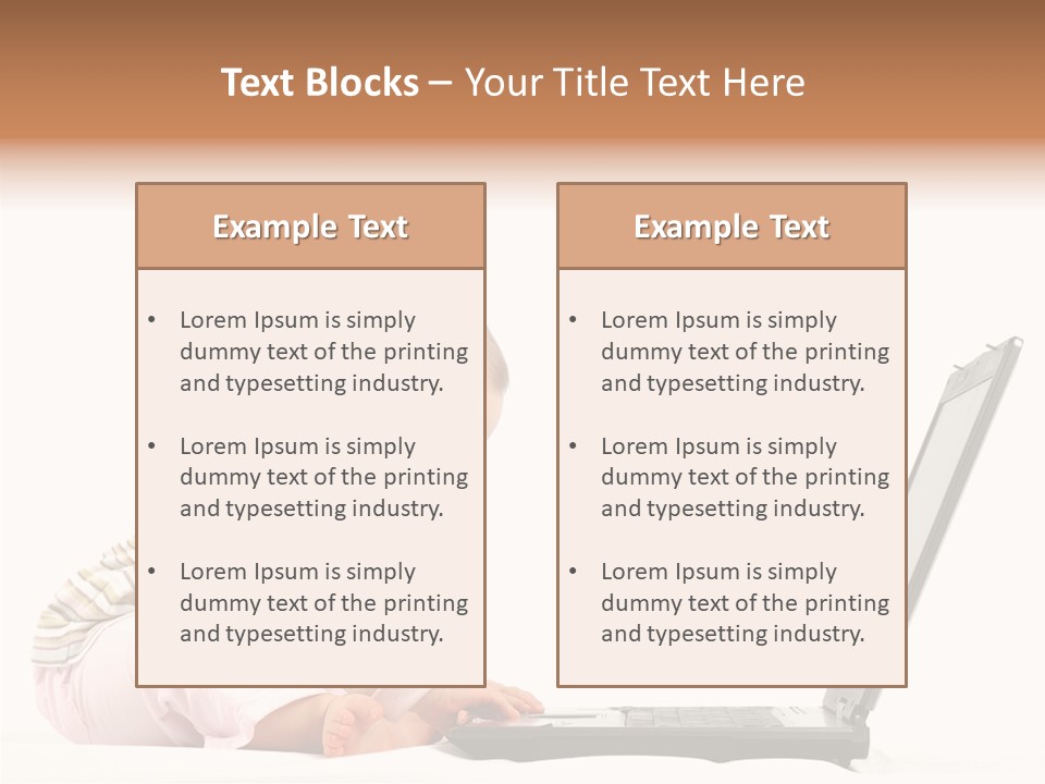 Concept Mobile Baby PowerPoint Template
