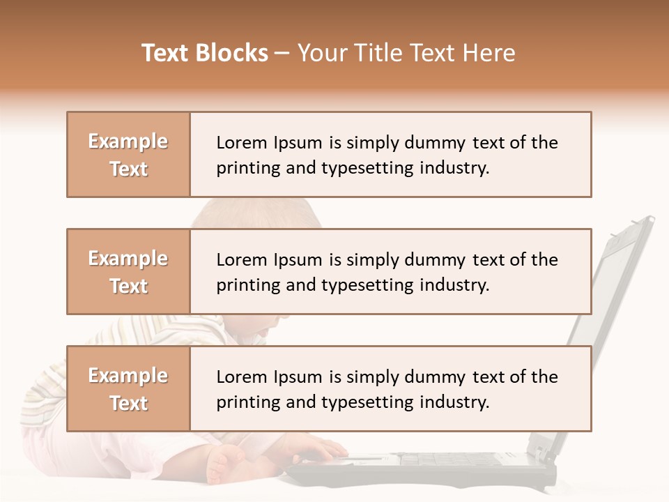 Concept Mobile Baby PowerPoint Template