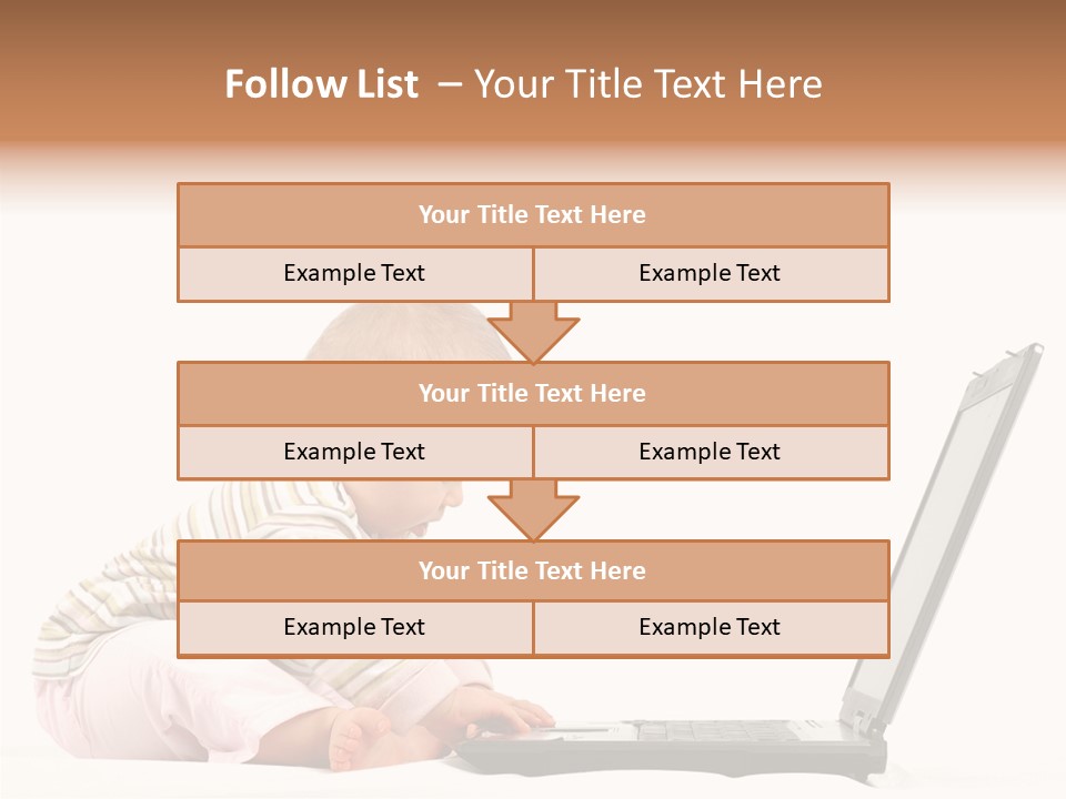 Concept Mobile Baby PowerPoint Template