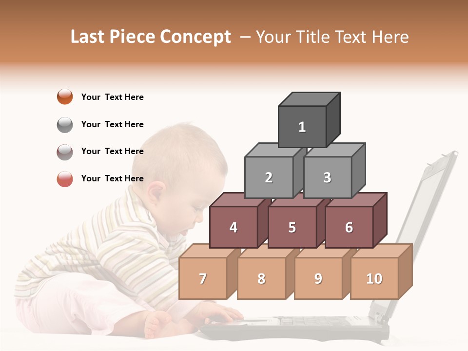 Concept Mobile Baby PowerPoint Template