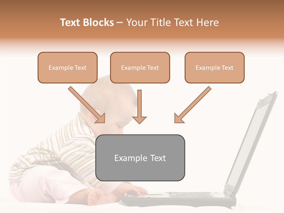 Concept Mobile Baby PowerPoint Template