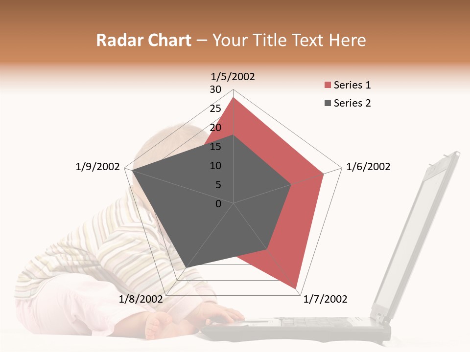 Concept Mobile Baby PowerPoint Template