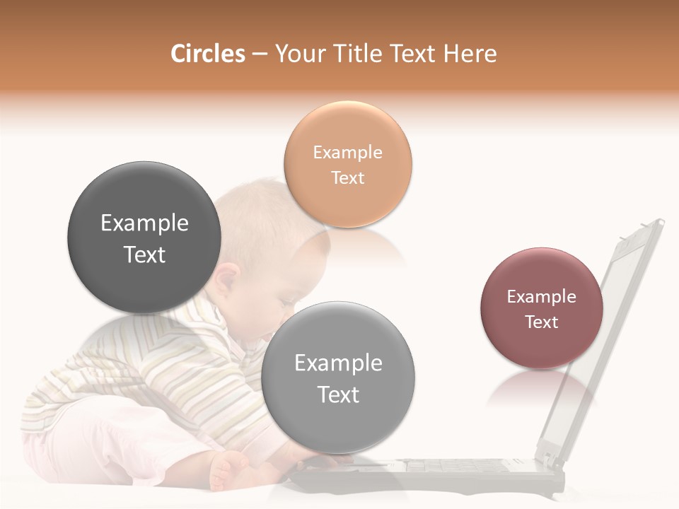 Concept Mobile Baby PowerPoint Template
