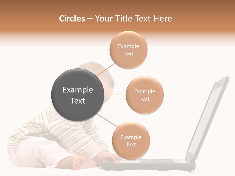 Concept Mobile Baby PowerPoint Template