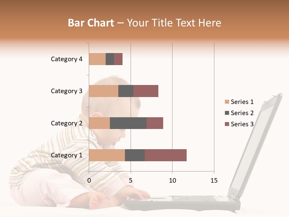 Concept Mobile Baby PowerPoint Template