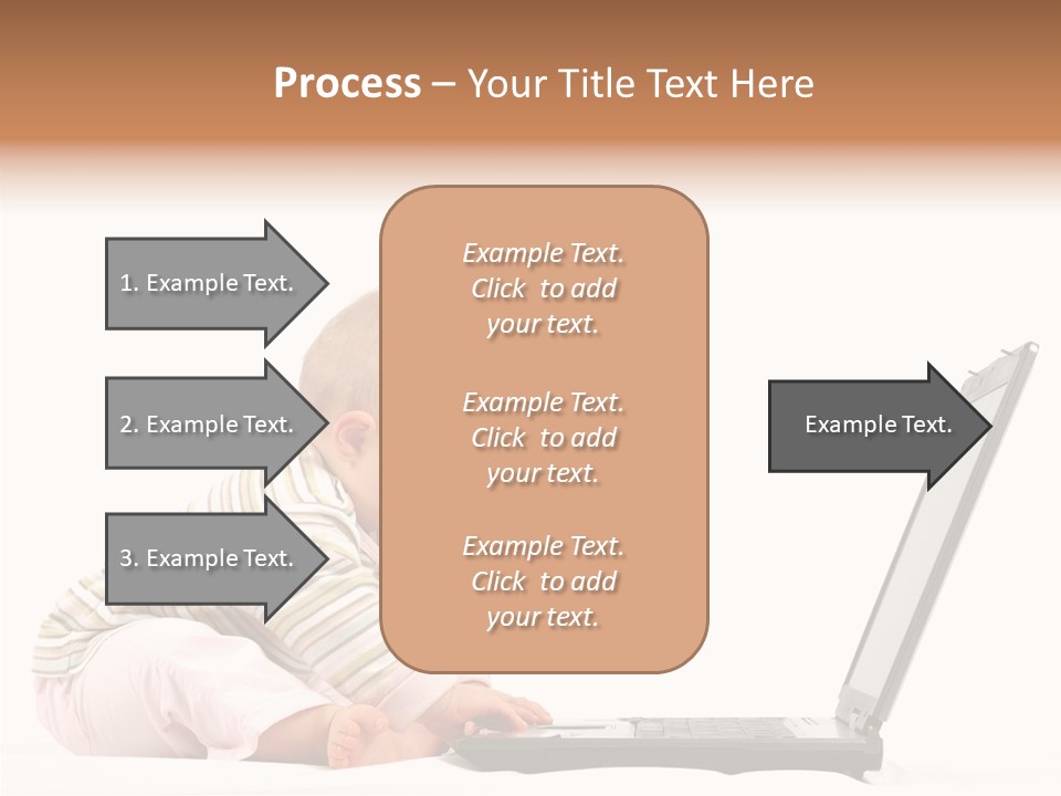 Concept Mobile Baby PowerPoint Template