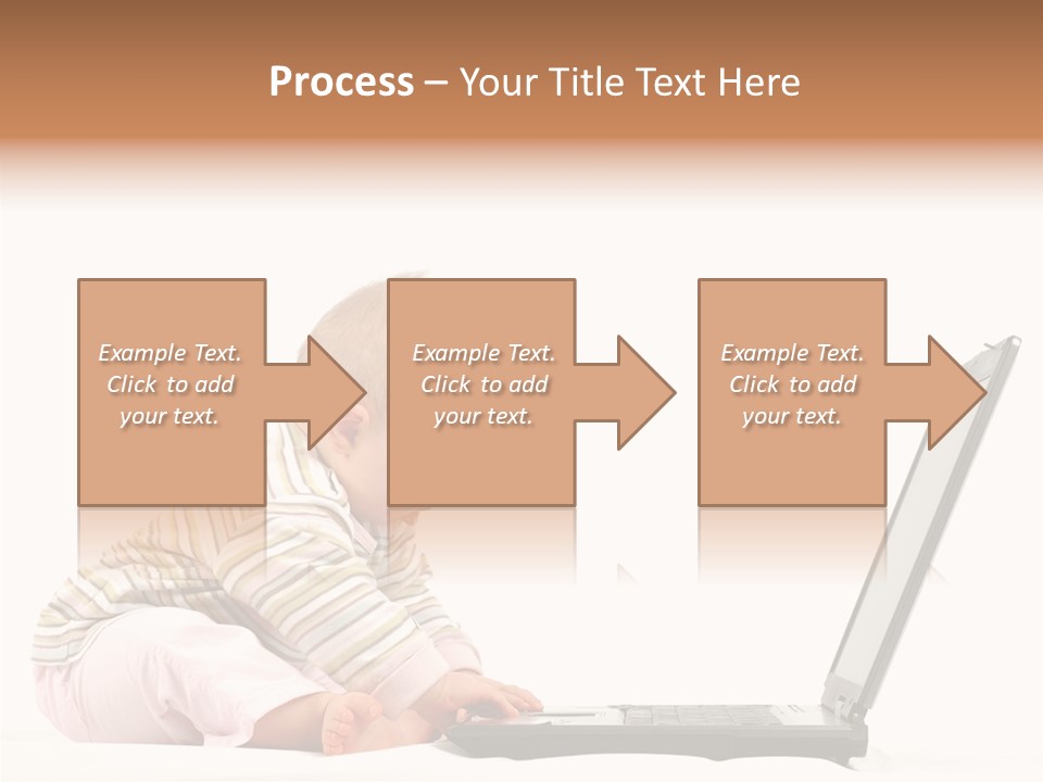 Concept Mobile Baby PowerPoint Template