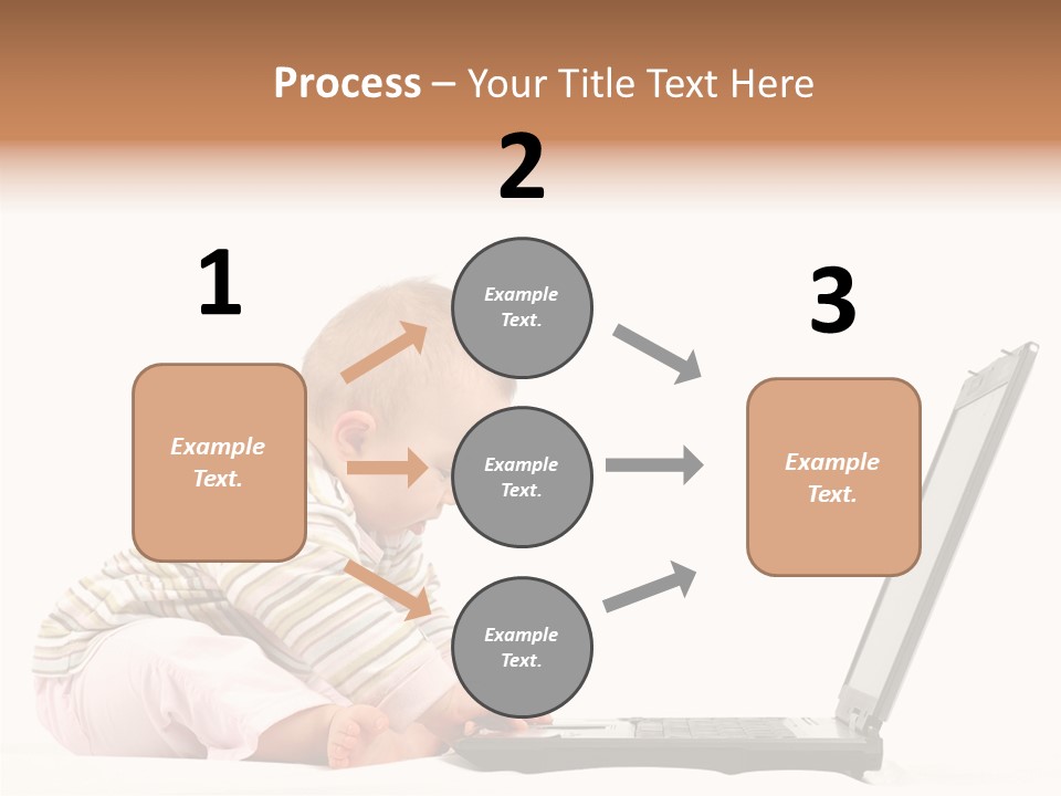 Concept Mobile Baby PowerPoint Template