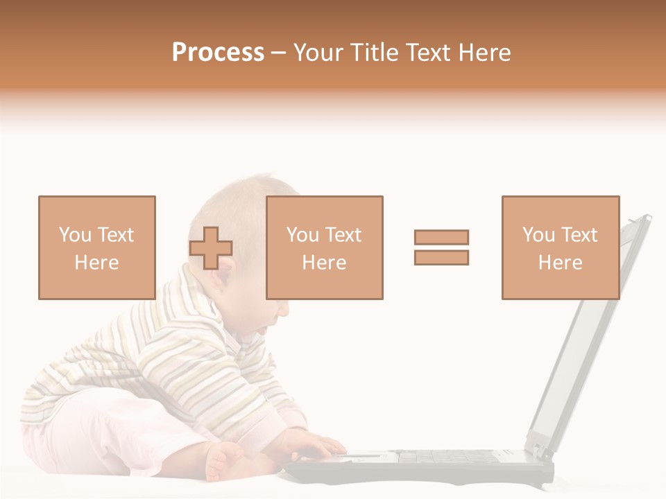 Concept Mobile Baby PowerPoint Template