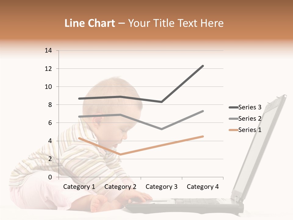 Concept Mobile Baby PowerPoint Template