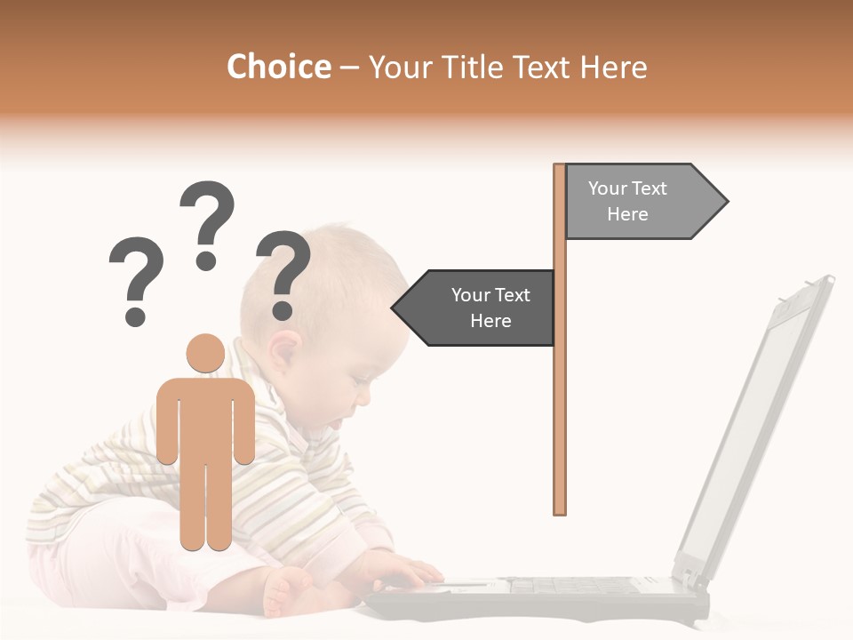 Concept Mobile Baby PowerPoint Template