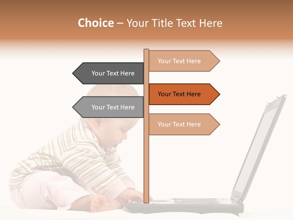Concept Mobile Baby PowerPoint Template