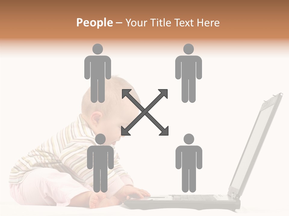Concept Mobile Baby PowerPoint Template