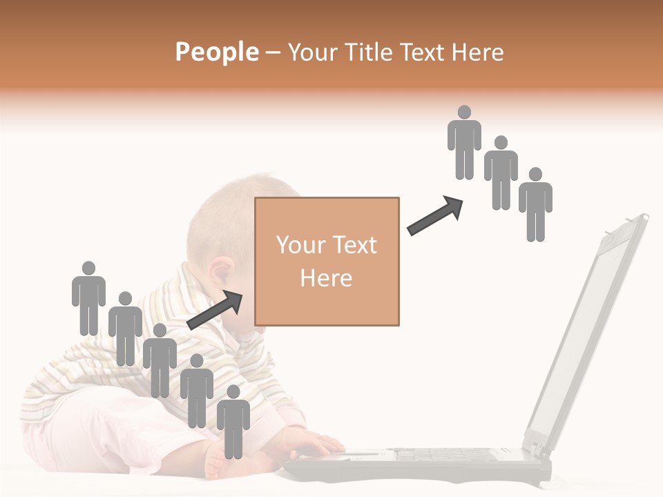 Concept Mobile Baby PowerPoint Template