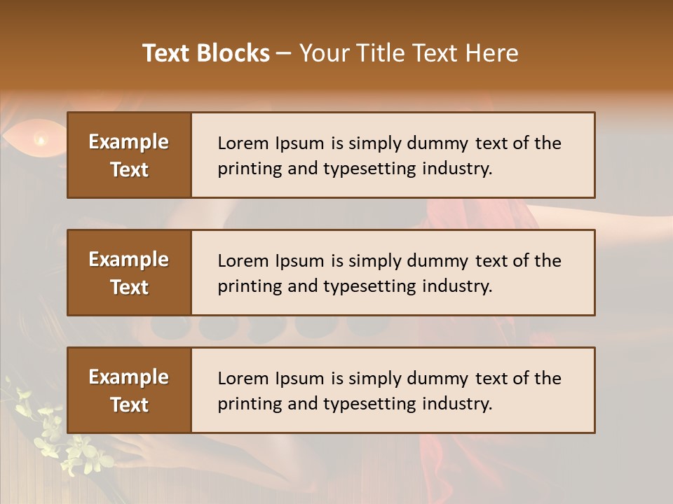 Luxury Beauty Warm PowerPoint Template