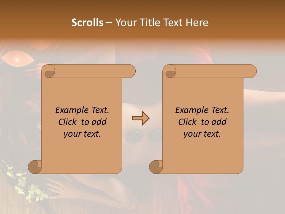 Luxury Beauty Warm PowerPoint Template