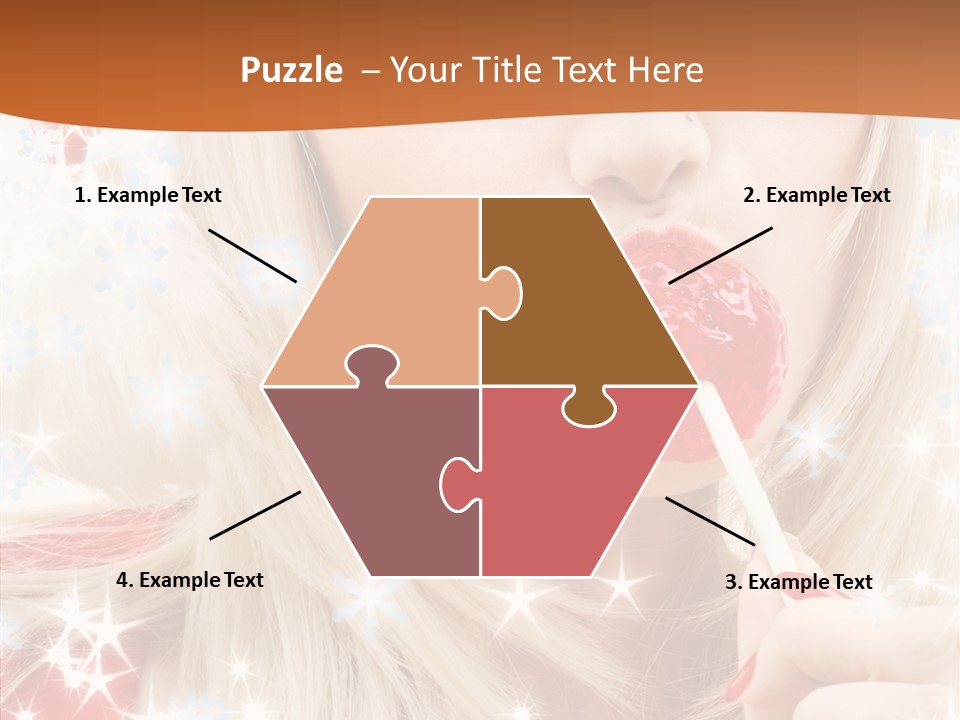 Christmas Tasty Seductive PowerPoint Template