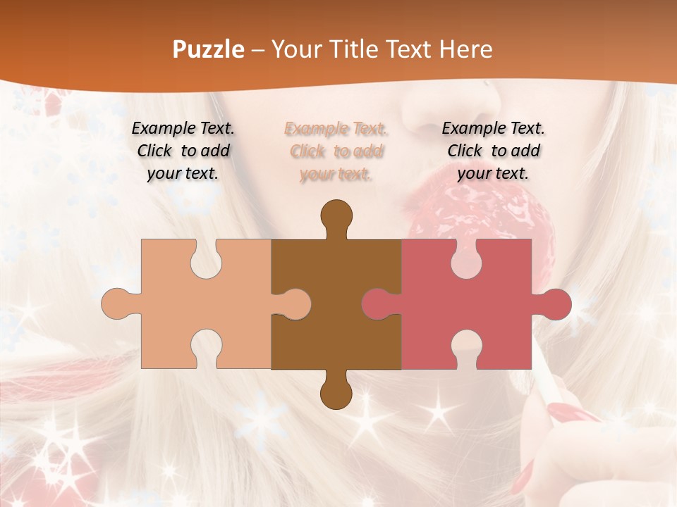 Christmas Tasty Seductive PowerPoint Template