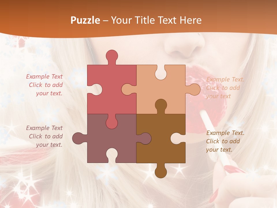 Christmas Tasty Seductive PowerPoint Template